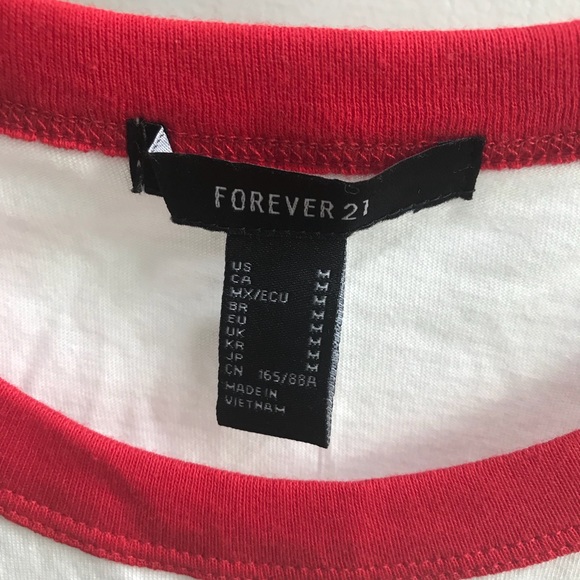 Forever 21 Santa Baby Ringer Tee - Picture 3 of 3